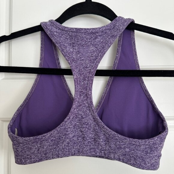 TNA Purple Racerback Sports Bra - Picture 2 of 3